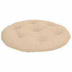 Ripptoolivoodi vaip vianen 100% pol&uuml;ester kreemjas &oslash; 40 x 10 cm