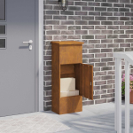Pakiautomaat uksega rooste 44,5 x 29 x 110,5 cm terase t&uuml;&uuml;p