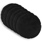 Diivanipadi 6 pcs heerlen must &oslash; 60 cm flanell