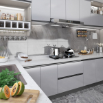 Iseliimuv m&ouml;&ouml;blikile, k&otilde;rgl&auml;ikega h&otilde;bedane, 500 x 90 cm, pvc