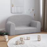 2-kohaline lastediivan, helehall, pehme pl&uuml;&uuml;s