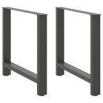 S&ouml;&ouml;gilaua jalad, antratsiithall, 2 tk, 80 x (72-73) cm, teras