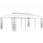 Varjualune 6 x 3 m, valge