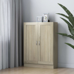 Raamaturiiul sonoma tamm 82,5 x 30,5 x 115 cm tehispuit