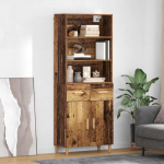 K&otilde;rgushein sahtliga vana puit 69,5 x 32,5 x 180 cm tehispuit