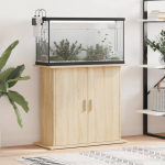 Akvaariumialus sonoma tamm 81 x 36 x 73 cm t&ouml;&ouml;deldud puit