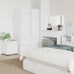 Vannitoa kapp valge 40,5 x 40 x 44 cm tehispuit