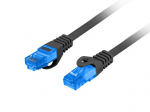 LANBERG PATCHCORD S/FTP CAT.6A 10M BLACK LSZH