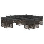 Aia diivanikomplekt 14 pcs hall pol&uuml;rotang