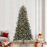 Tehisj&otilde;ulupuu roheline 240 cm pvc, plastikk ja teras