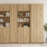 S&auml;ilituskapp riiulitega artisan tamm 70 x 42,5 x 225 cm