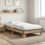 Voodi raam sonoma tamm 80 x 200 cm tehispuit