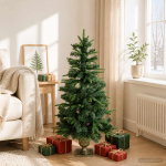 Mini j&otilde;ulupuu 120 cm pvc ja pe roheline