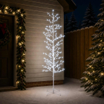Mikro-kask-j&otilde;ulupuu valge 47 x 210 cm teras 567 led-i