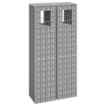 Gabioonkorvid 2 tk, 40 x 40 x 180 cm, raud