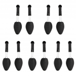 Kingapuud 5 tk, must, eu 38-44, plast