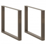 S&ouml;&ouml;gilaua jalad u-kujulised, 3 tk, naturaalne teras, 100 x (72&ndash;73) cm, teras