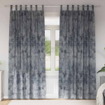 Satiinist kardinad 2 pcs h&otilde;behall 260 x 140 cm samet