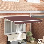 Varikatuse asenduskangas pruun 350 x 200 cm l&otilde;uend