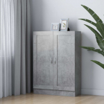 Raamaturiiul betoonhall 82,5 x 30,5 x 115 cm tehispuit