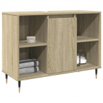 Vannitoakapp, sonoma tamm, 80 x 33 x 60 cm, tehispuit
