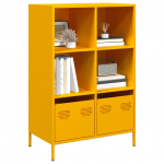 Highboard sinepikollane 68x39x103,5 cm teras