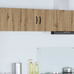 K&ouml;&ouml;gikapp riiuliga 2 pcs k&auml;sit&ouml;&ouml;puu 40 x 31 x 40 cm tehispuit