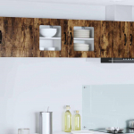 Seinakapp k&ouml;&ouml;ki suitsetatud tamm 40 x 31 x 40 cm tehispuit