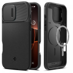 Spigen Optik Armor Mag Case with MagSafe for iPhone 16 Pro Max - Black