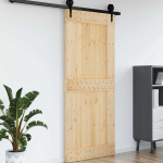 Uks narvik neutraalne 95 x 210 cm tahke m&auml;nnipuit