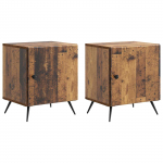 &Ouml;&ouml;lambi kapp 2 pcs vana puit 43 x 34,5 x 50 cm tehispuit