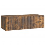 Rippuv tv kapp suitsutatud tamm 98 x 41 x 30 cm tehispuit