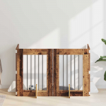 Koerav&auml;rav koos aluspuudega 4 pcs vana puit 60 x 80 cm