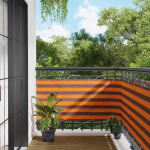R&otilde;du eesriie oranž ja pruun 75 x 200 cm pu kaetud oxford alu