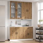 K&ouml;&ouml;k &uuml;ksus lucca 4 pcs artisan tamm tehispuit
