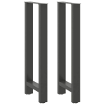 Baarilaua jalad, antratsiithall, 2 tk, 50 x (100-101) cm, teras