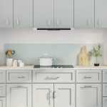 K&ouml;gi splashback 2 pcs valge 90 x 40 cm karastatud klaas