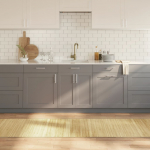 Vaip, ristk&uuml;likukujuline, naturaalne hele, 70 x 300 cm, bambus