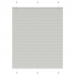 Plisseeritud ruloo helehall 105x100 cm kanga laius 104,4 cm