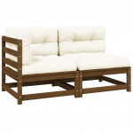 2-osaline aiam&ouml;&ouml;blikomplekt ja padjad meekarva m&auml;nnipuit