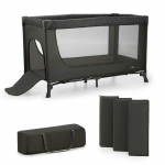 KinderKraft travel cot JOY LIGHT GREY