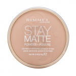 Rimmel London Stay Matte Long Lasting Pressed Powder 003 Peach Glow 14 g