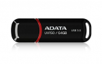 MEMORY DRIVE FLASH USB3.1 64GB/BLACK AUV150-64G-RBK ADATA - 4713435799291