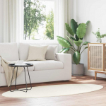 Alavaibad ovaalne huarte cream 100 x 200 cm 100% pol&uuml;ester