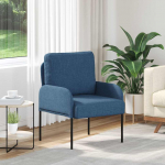 Diivanid padjaga 55cm sinine vineer