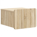 Seinale kinnitatav &ouml;&ouml;tis sahtliga sonoma tamm 33 x 34,5 x 24 cm
