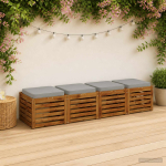 4-osalised istepad vught 4 pcs 100% pol&uuml;ester hall
