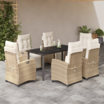 7-osaline aiam&ouml;&ouml;bli komplekt patjadega, beež, pol&uuml;rotang