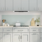 K&ouml;gi splashback 2 pcs valge 90 x 50 cm karastatud klaas