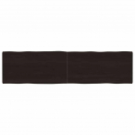 Lauaplaat, tumepruun, 160 x 40 x (2-4) cm, t&ouml;&ouml;deldud t&auml;ispuit